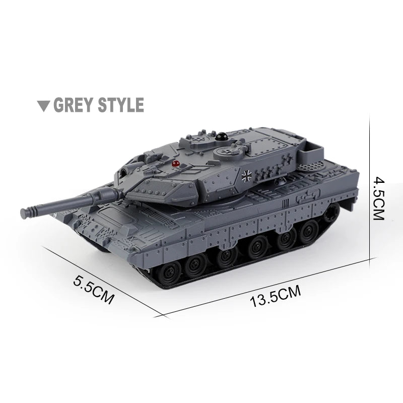 2024 New Arrival 2.4g Mini Military Wireless Remote Control Toy Vehicle Rc Battle Tank for Children & Kids