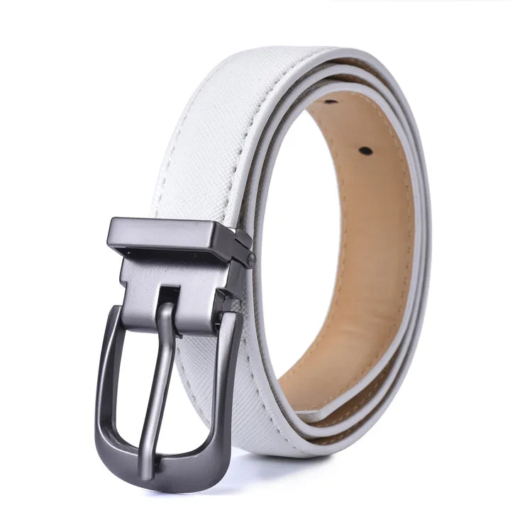 Fashion Children's Belts Boys Girls Luxury Designer Teenage Pin Buckle Belt High Quality Children Military Training Waist Belt