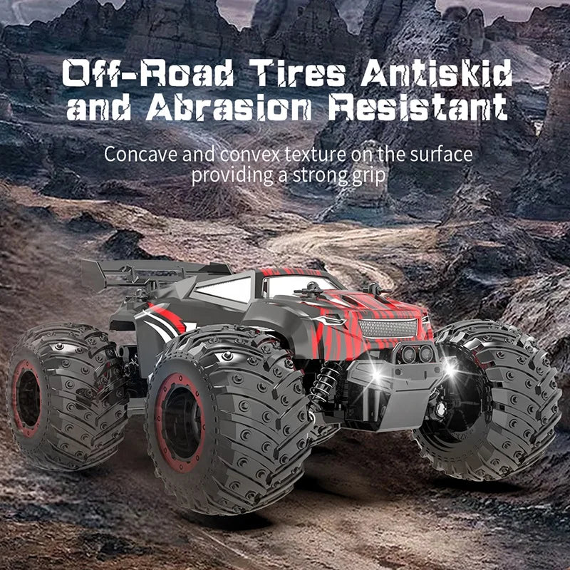 QS Factory Wholesale Kids Gift 4-wheel 2.4G 1:18 Electric RC Stunt Drift Racing Amphibious Climbing Car with 30-40m Range