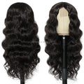 WL07 Small Area Lace Body Wave Synthetic Lace Wigs Lace Front Wigs Ombre Brown Mixed Blonde Water Wave Wig Women Hair