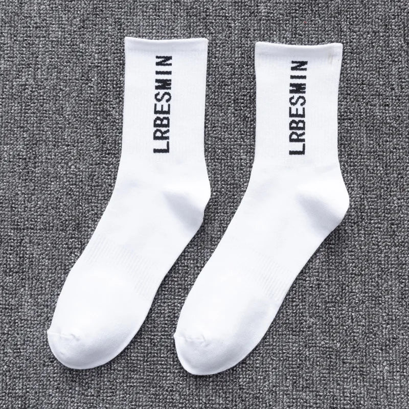 Men's Cotton Socks Large Big Plus Size 45 46 48 Business Short Socks White Classic Sox Hip Hop Meias Calcetines Hombre Male Soks