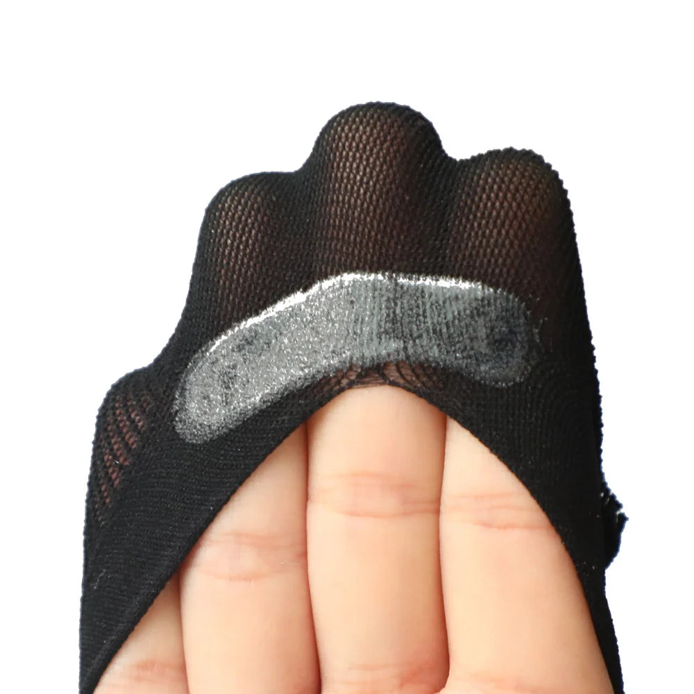 Socks women's Short Socks Ladies Invisible Lace White Socks With Fingers Female Transparent Sock Girls  tt018 1pair=2pcs