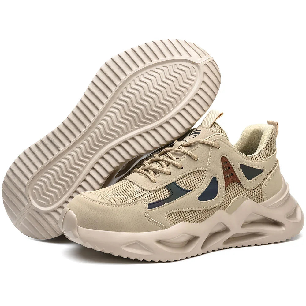DianSen 2401 Best Selling Sport Quality Work Fashion Lightweight Sneakers Safety Shoes Steel Toe Men Safety Shoes