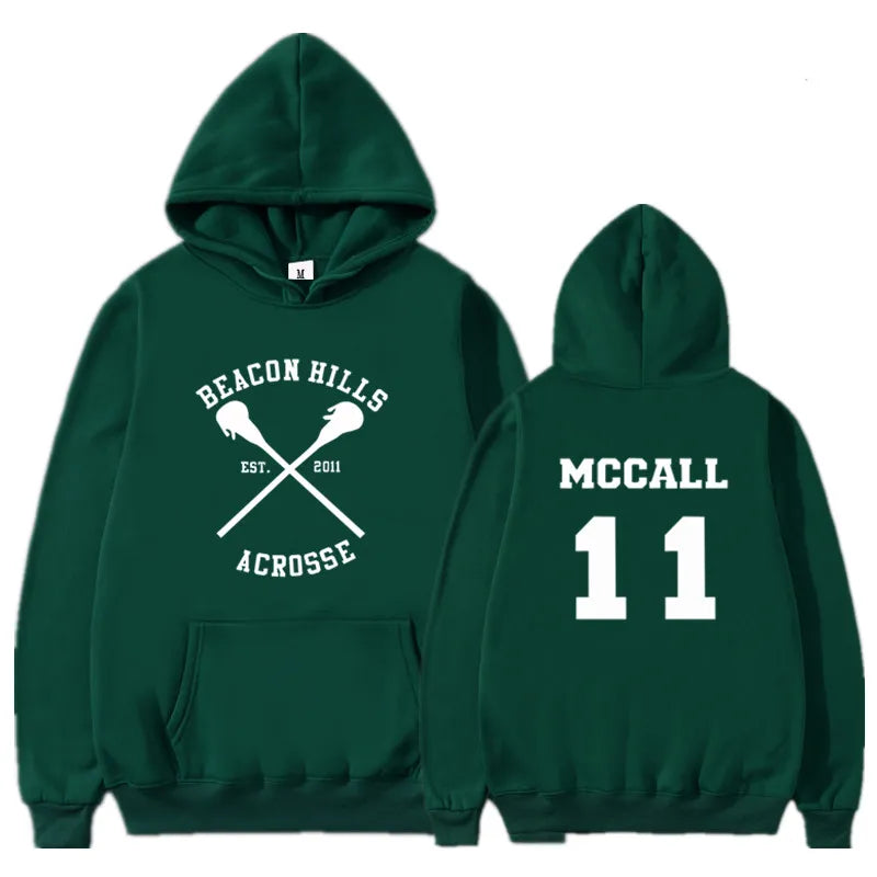 Teen Wolf Stiles Stilinski 24 Hoodies Sweatshirts Dunbar McCall Moletom Hoodie Sweatshirt Plus Size Harajuku Mens Jacket Clothes