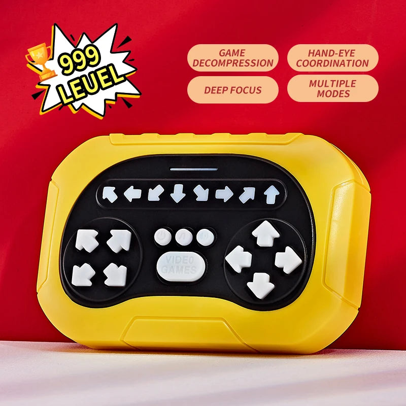 ZLang Dancing Handheld Memory Game Finger Sensory Training Education Toys Kids Toys Quick Push Games Queeze Controller Toy
