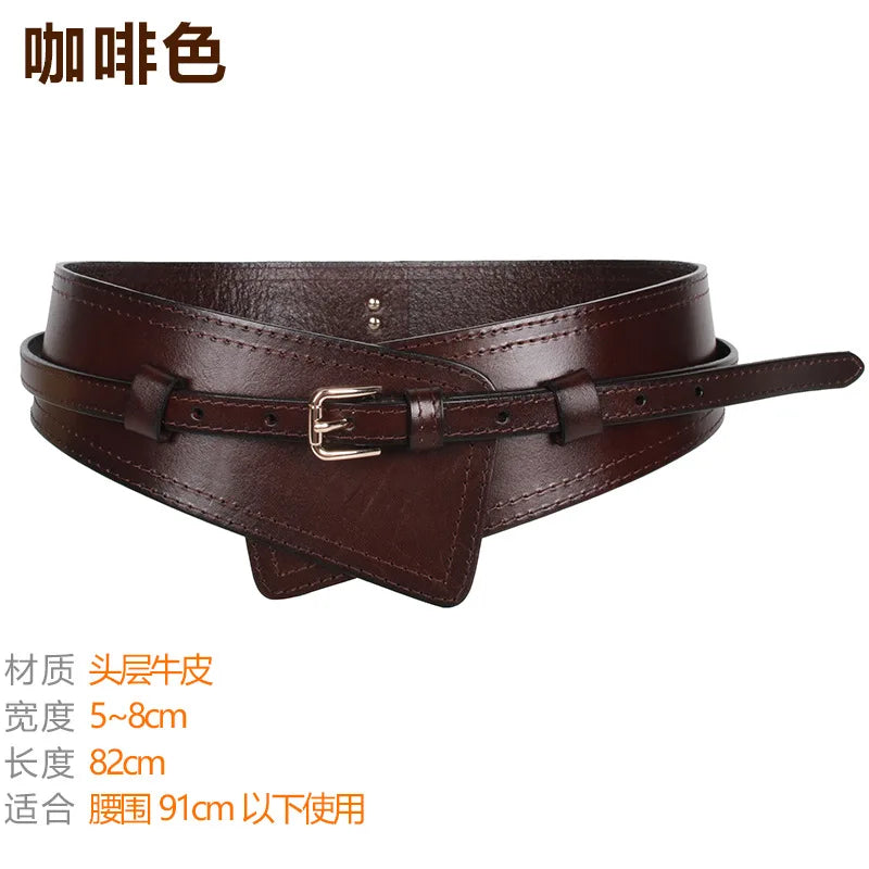 Women's Belt Girdle High-quality Female Decoration All-match Belt Detachable Dual-use Belt Waist Belts for Women Designer Belt