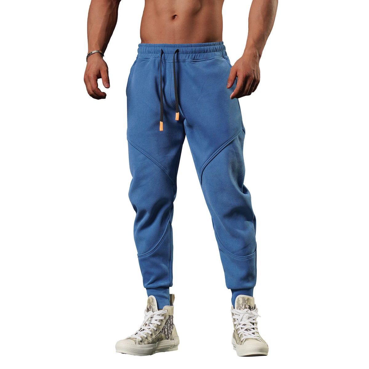 New Arrived Athletic Jogger Men High Quality Slim Fit Cotton Sweatpants Men Workout Custom Logo Track Trousers