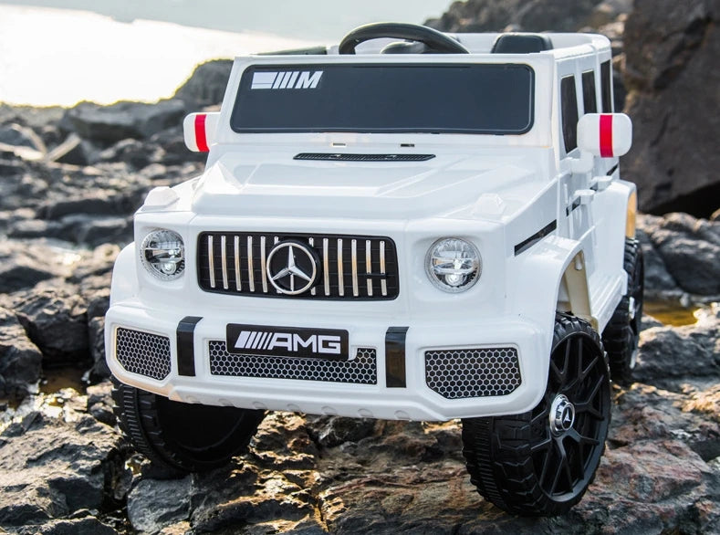 High Quality Remote Control 12v Plastic 4-Wheeled Electric Ride-On Toy Car for Kids to Drive