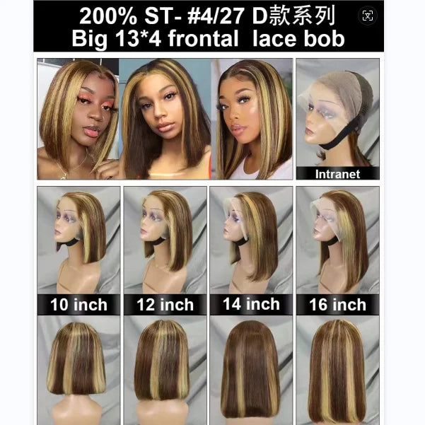 Cheap Price Drop Shipping Human Hair 13x4 13x6 Short HD Lace Front Human Hair Wigs for Black Cuticle Aligned Brazilian Hair