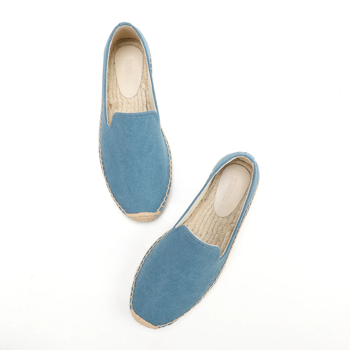 Men's Casual Walking Style Espadrilles OEM Flat Sneakers Canvas Upper Light Summer Flat Shoes Fashion Trend high quality