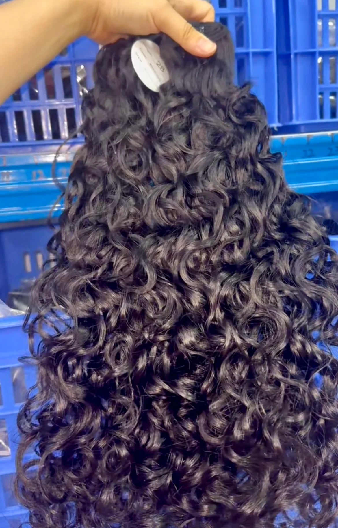 Natural Raw Human Hair 100% Cambodian Wavy Vietnamese Burmese Curly Hair Extensions Burmese Curly Indian Hair Bundle BouncyCurly