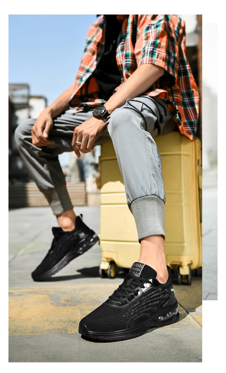 Custom Best Selling Products Top Seller 2025 Air Trainers Sport Athletic Jogging Fitness Men Shoes Running Manufacture
