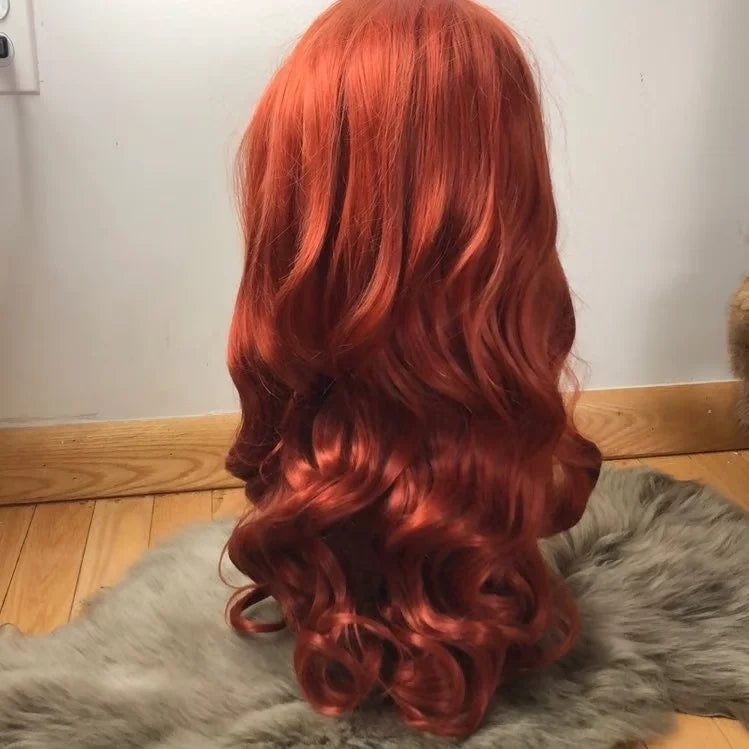 New Arrival Long Synthetic Bouncy Popular Wigs for Black Women 24 Inch Color 13*6 Wig Lace Front Loose Body Wave Wig
