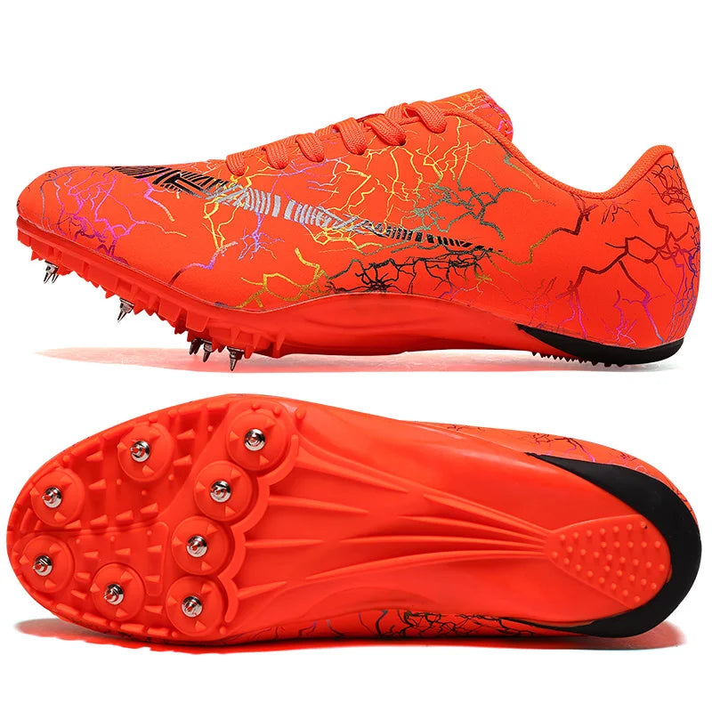 Sepatu Lari Spike Original Quality Wear-resistant Sports Shoes Sneakers Rubber Men Spike Running Shoes