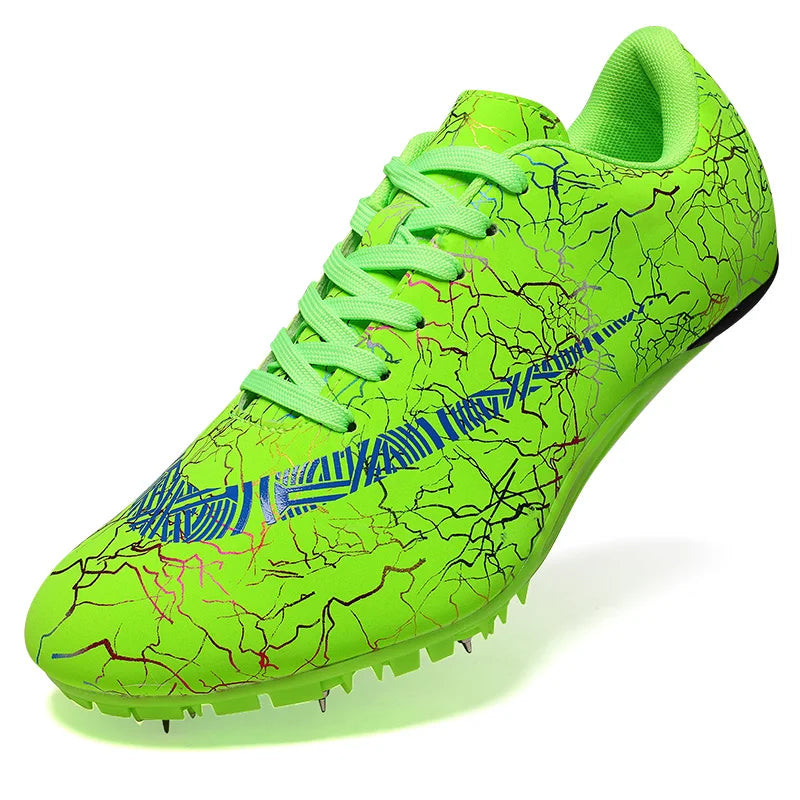 Sepatu Lari Spike Original Quality Wear-resistant Sports Shoes Sneakers Rubber Men Spike Running Shoes