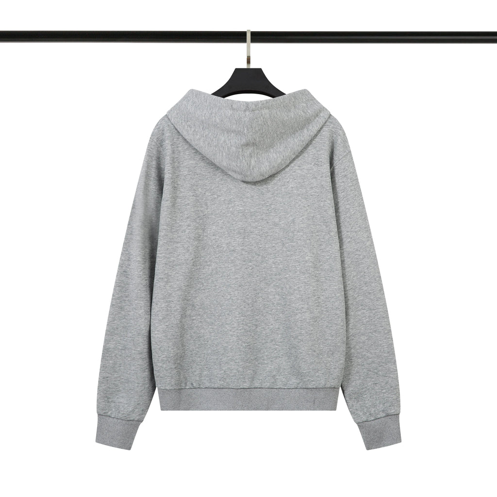 High Quality Men Heavyweight Cotton Terry Sweatshirts Badge Pullover