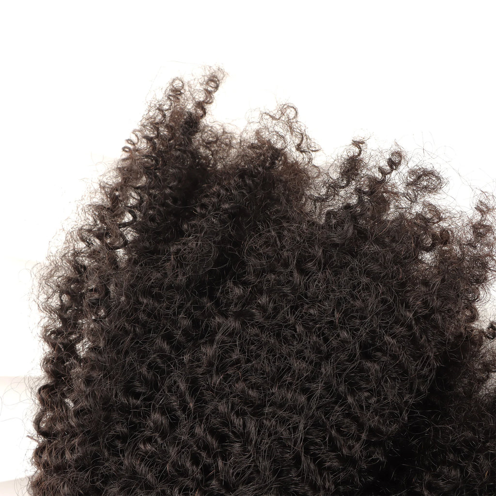 Orient Locs Crochet Braids Bulk 4B 4C Kinky Curly Virgin Afro Hair Extension Indian Afro Braiding Bulk Hair Cabelo Humano