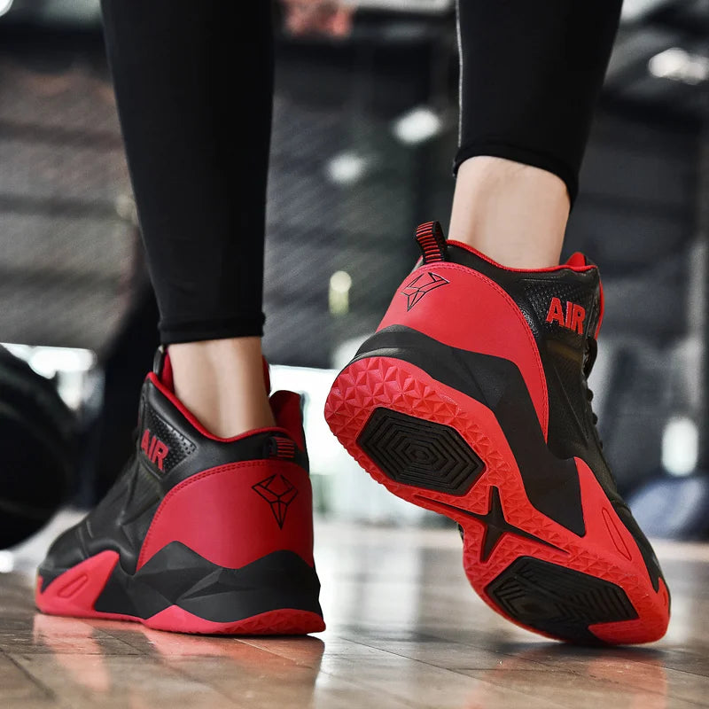 High Top Quality Men Casual Sneakers Retros Outdoor Rubber Trendy Breathable Men's Sports Basketball Shoes
