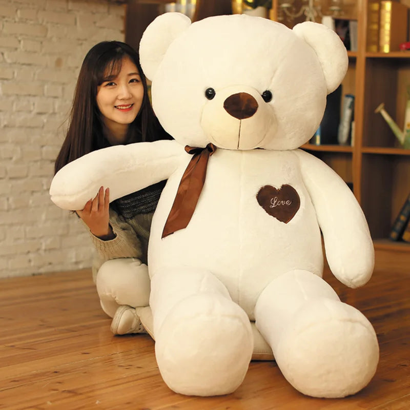 Genuine Customized Hoodies Bear Plush Toy Ribbon Teddy Bear Doll Cuddle Bear Dolls Girl Gift Shop Wholesale