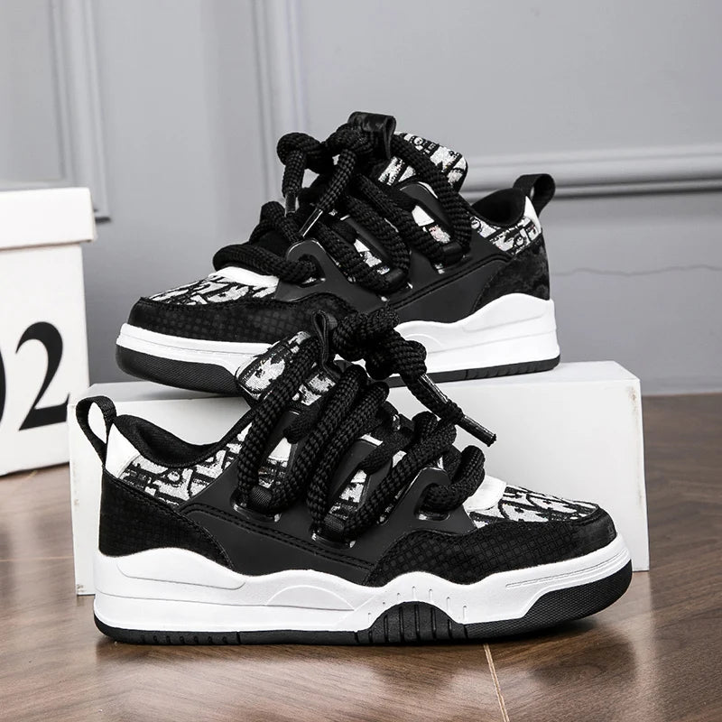 Greatshoes Mens Black Sneakers for Men, Custom Stylish Casual Sneakers Men,Sports Shoes for Men Skateboard Style Shoes