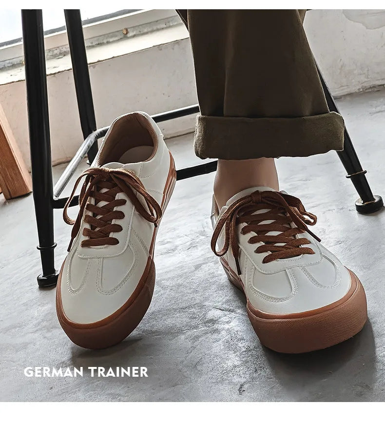New Arrival Retro Men Casual Shoes Sneakers Couple Simple Lovers Flat Running Casual Shoes Men and Women