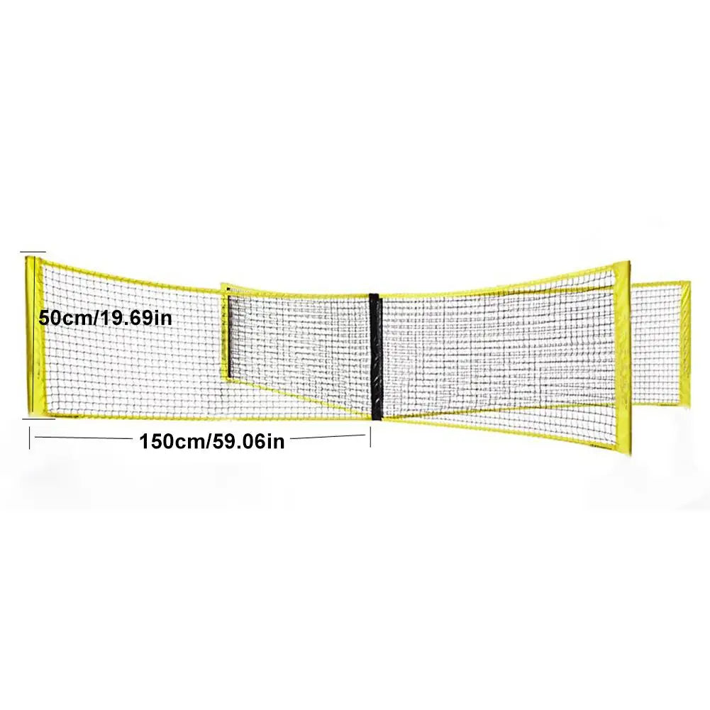 Multi-player Cross Volleyball Net Sports Equipment Team-Game Training Indoor Outdoor Sports High Durable Quality