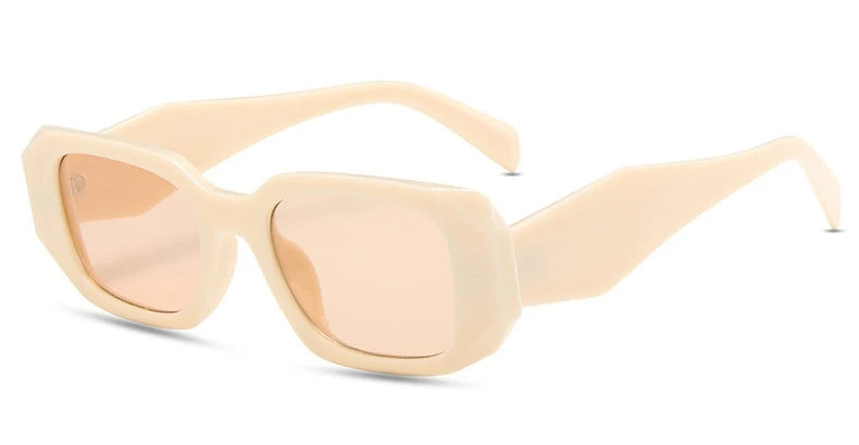 Latest Fashion Sunglasses For Women Ladies 2021Square Sunglass Vintage Small White Brand Women Sun Glasses Shades Oculos De Sol