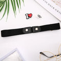 Womans Belt  Buckle-Free Waist Jeans Pants No Buckle Stretch Elastic Waist Belts for Men Women Invisible Belt DropShipping