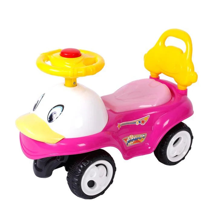 High Quality Battery Powered Plastic Kids Swing Car for Girls and Boys with Four Wheels Ride-On Toy