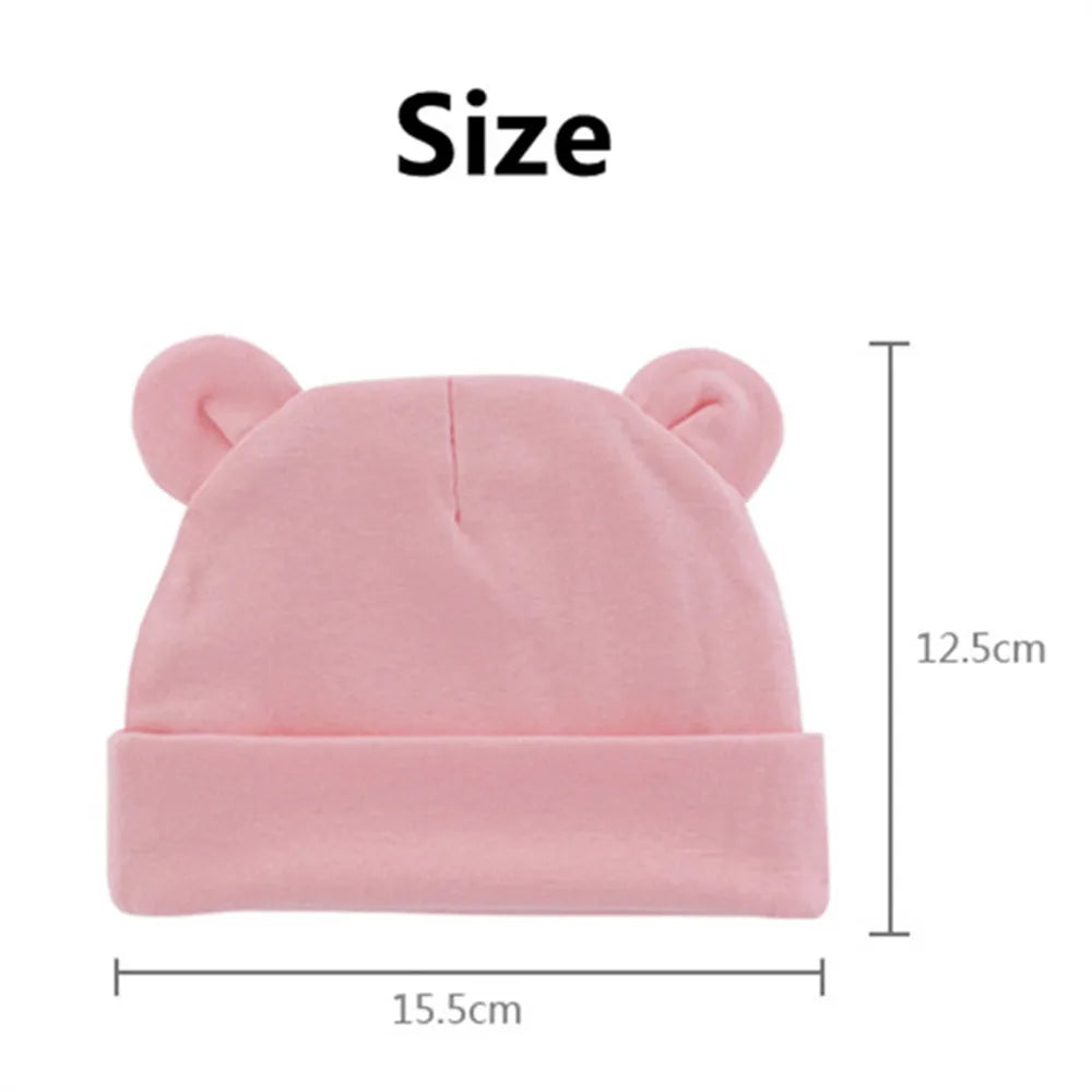 Newborn Baby Boys Girls Cotton Hat Personalized Name Baby Shower Party Gift Cute Hat Custom Infant Gifts Hat