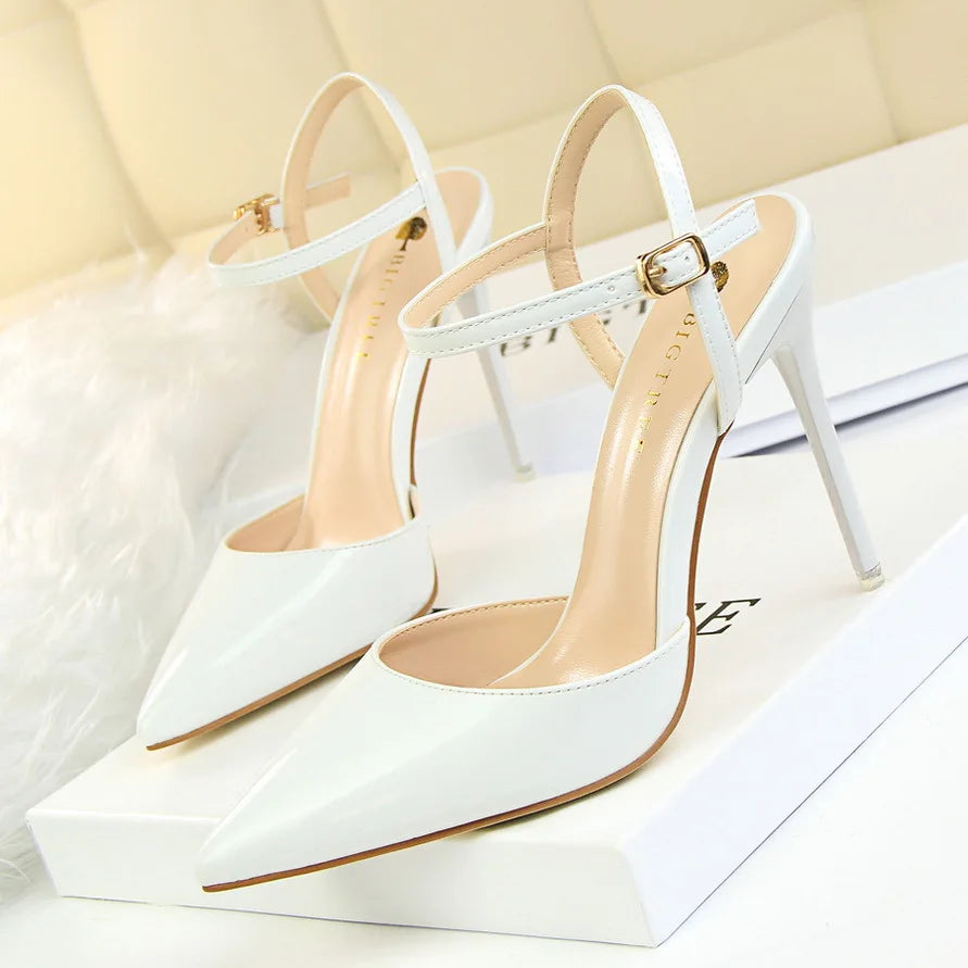 Tacchi a Spillo Sexy High Quality Pointed Toe Pumps Fashion Elegant Ladies High Heels Shoes for Women