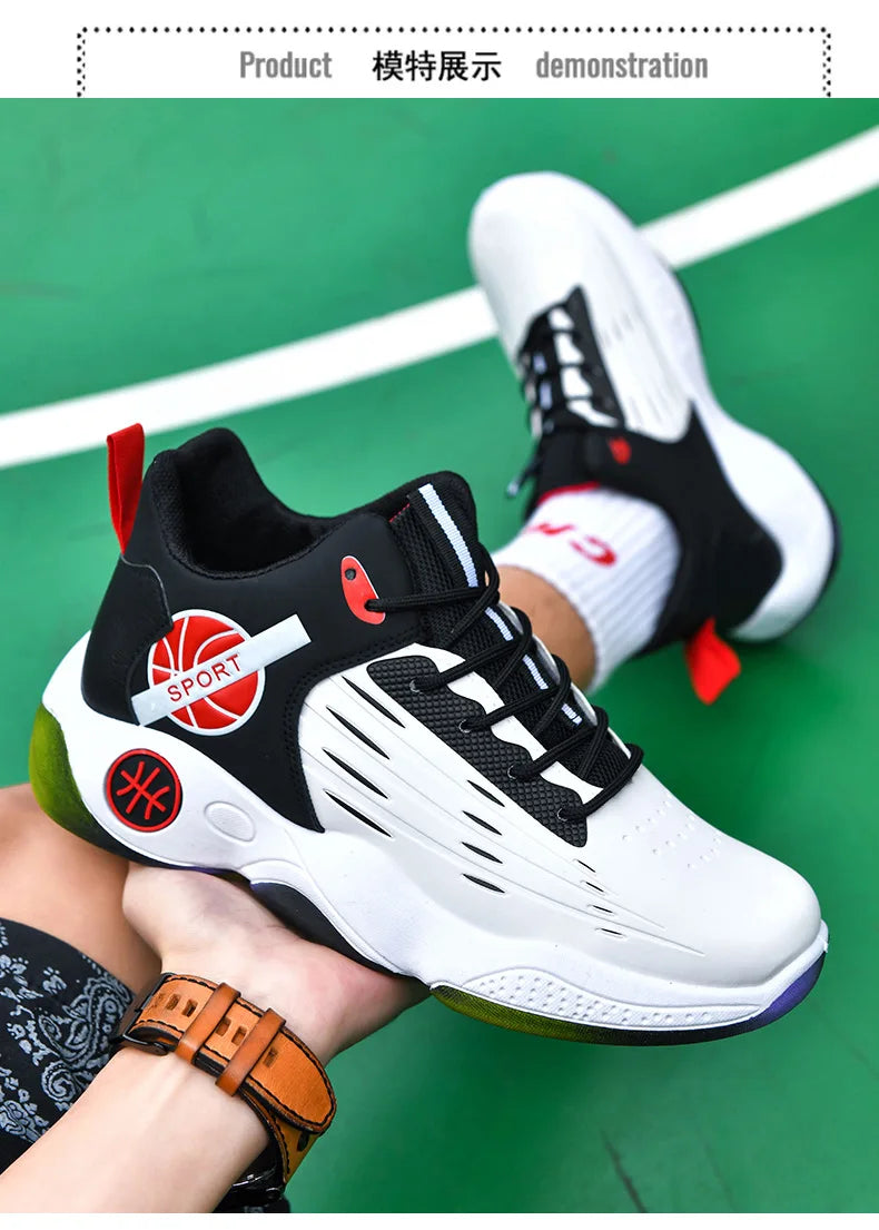Wholesale Fast Delivery Breathable Men's Outdoor Casual Sports Running Athletic Basketball Shoes for Man