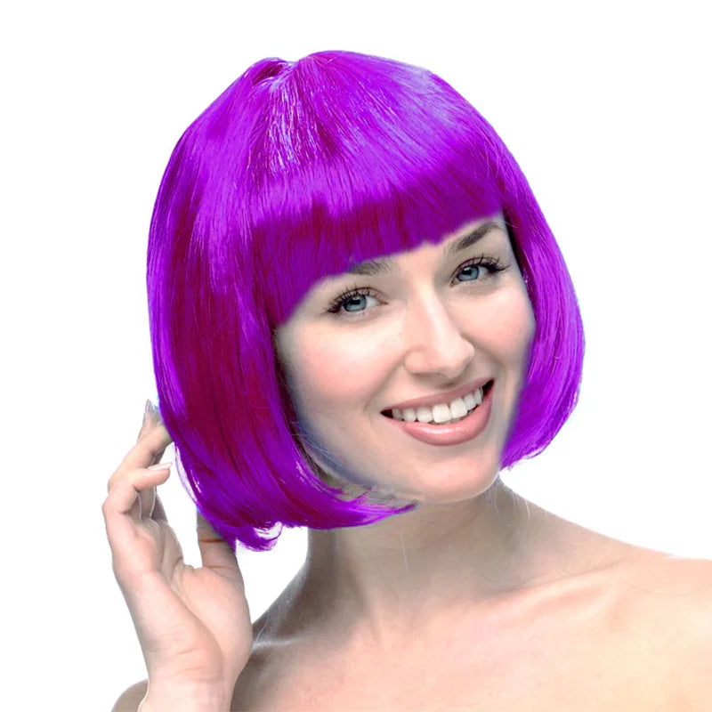 Luxury Design High Temperature Synthetic Wigs Straight Synthetic Hair Wigs for Women