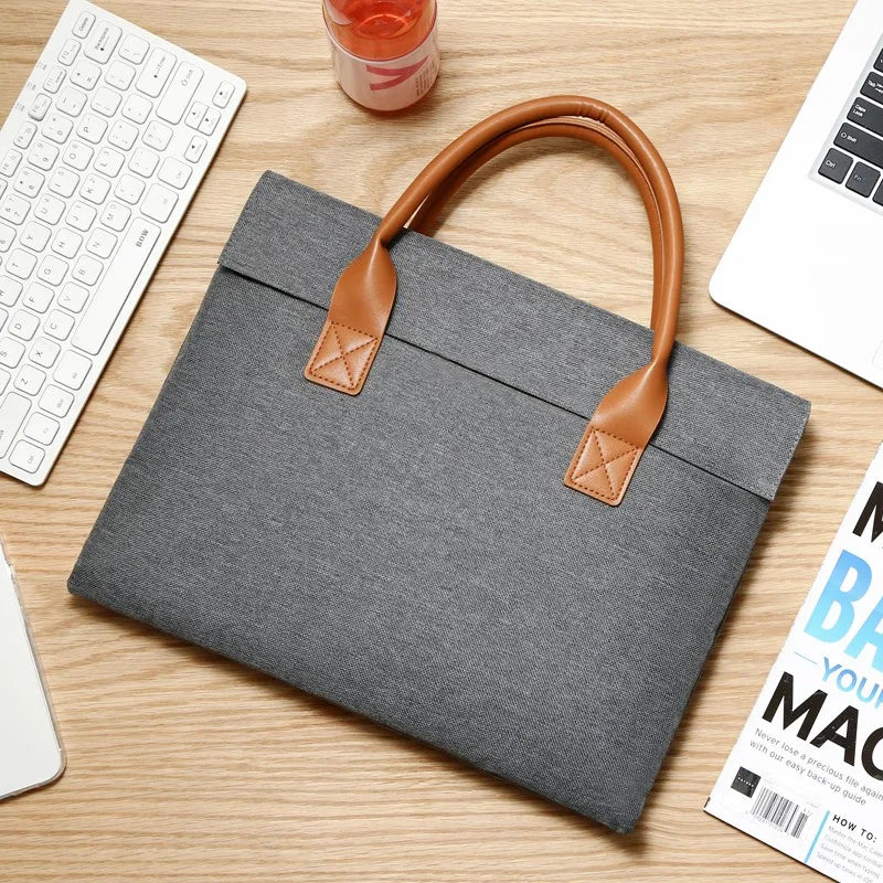 New Laptop Bag Handbag Simple 15.6 Inch Business Laptopbag Portable Briefcase Custom Printed logo Wholesale Laptop hp Laptop Bag