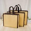 Manufacturer Wholesale Fashion Customizable Fabric Non Woven Heavy Duty Reusable Eco-Friendly Screen Printing Shopping Bag