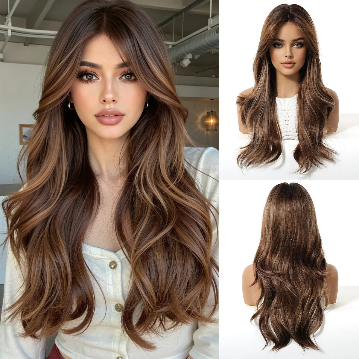 Customized Artificial Wigs, Beautiful Lace Edge Wigs, Fashionable Ladies' Wigs, Glue Free Wigs, Artificially Braided Hair,
