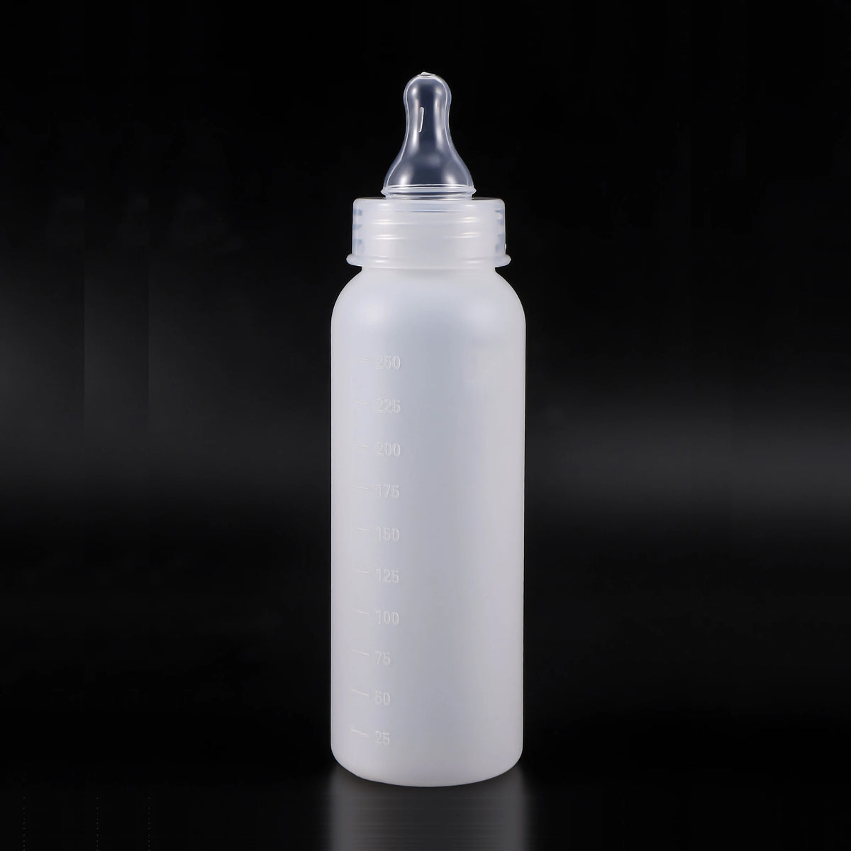 250ml Pet Feeding Bottle Veterinary Piglet Lamb Feeding Bottle Puppy Feeding Bottle Silicone Pacifier Food Grade Material 1 Pc