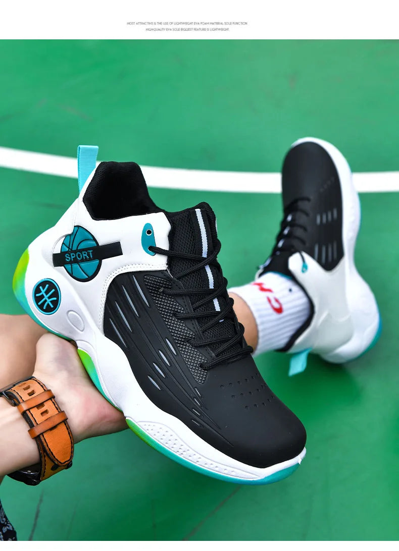 Wholesale Fast Delivery Breathable Men's Outdoor Casual Sports Running Athletic Basketball Shoes for Man