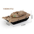 2024 New Arrival 2.4g Mini Military Wireless Remote Control Toy Vehicle Rc Battle Tank for Children & Kids