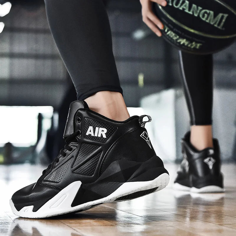 High Top Quality Men Casual Sneakers Retros Outdoor Rubber Trendy Breathable Men's Sports Basketball Shoes