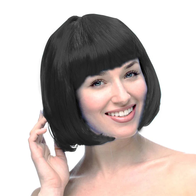 Luxury Design High Temperature Synthetic Wigs Straight Synthetic Hair Wigs for Women