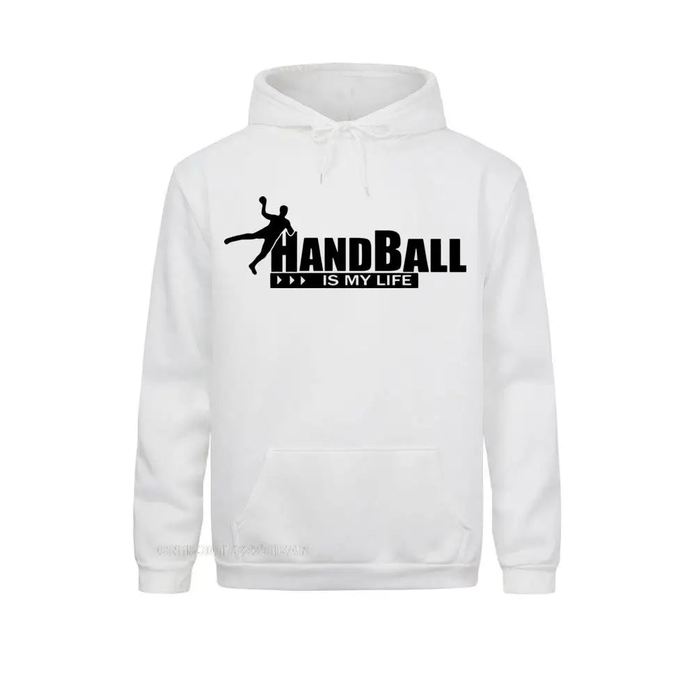 Men Handball Is My Life Creative Mens Harajuku Hoodies Sportswear Anime Casual Tshirt Camisetas Masculina