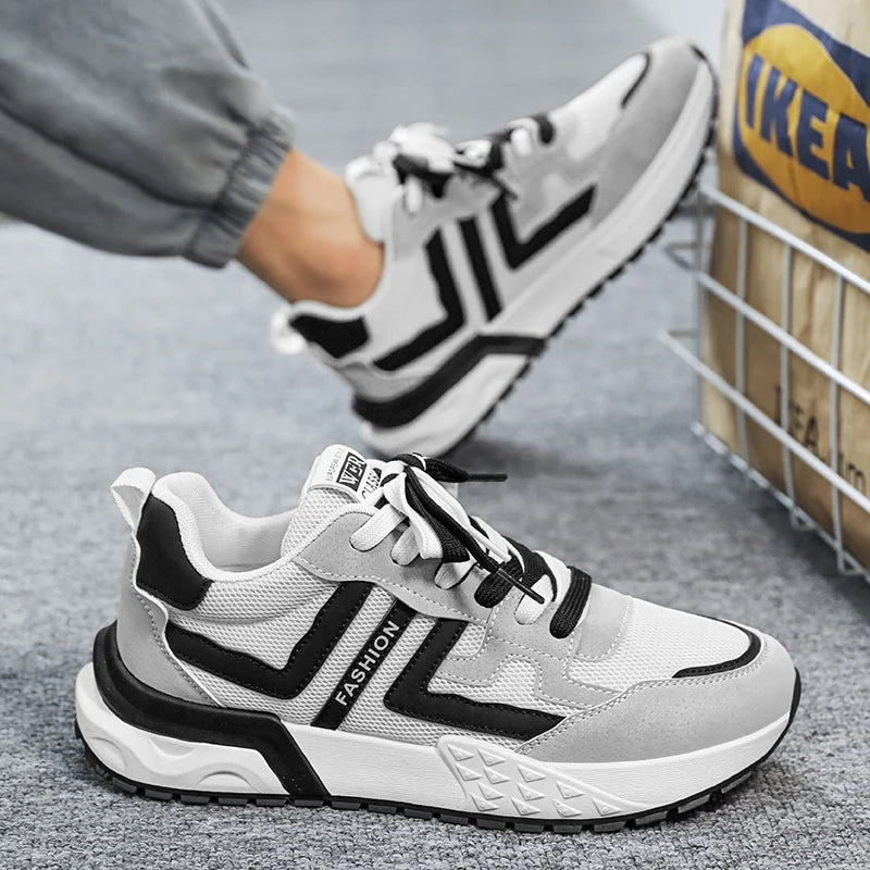 Custom Logo Fashionable Sneakers Original Unisex Lightweight  Breathability Outdoor Casual Walking Shoes for Men