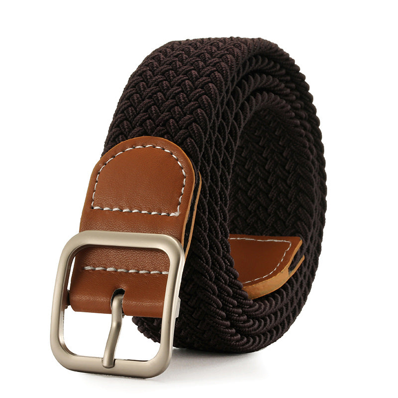 No-Punch Women's Belt, Versatile Denim Belt, Elastic Buckle Belt for Students, Lazy Belt