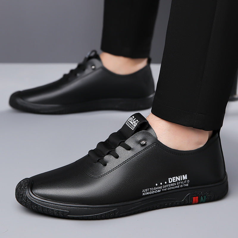 2026 New Casual Men's Shoes, Breathable Trendy Loafers, Slip-On Loafers, Soft-Soled White Shoes, Direct Sales from the Manufacturer
