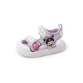 Girls Princess Sandals 2025 Summer New Little Girl Beach Shoes Children's Soft Sole Baby Shoes Cartoon Sandals