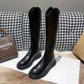 Lightweight Boots for Women 2025 Autumn and Winter New Thick-Soled Small Knee-High Knight Boots Slimming Look Boots High Boots