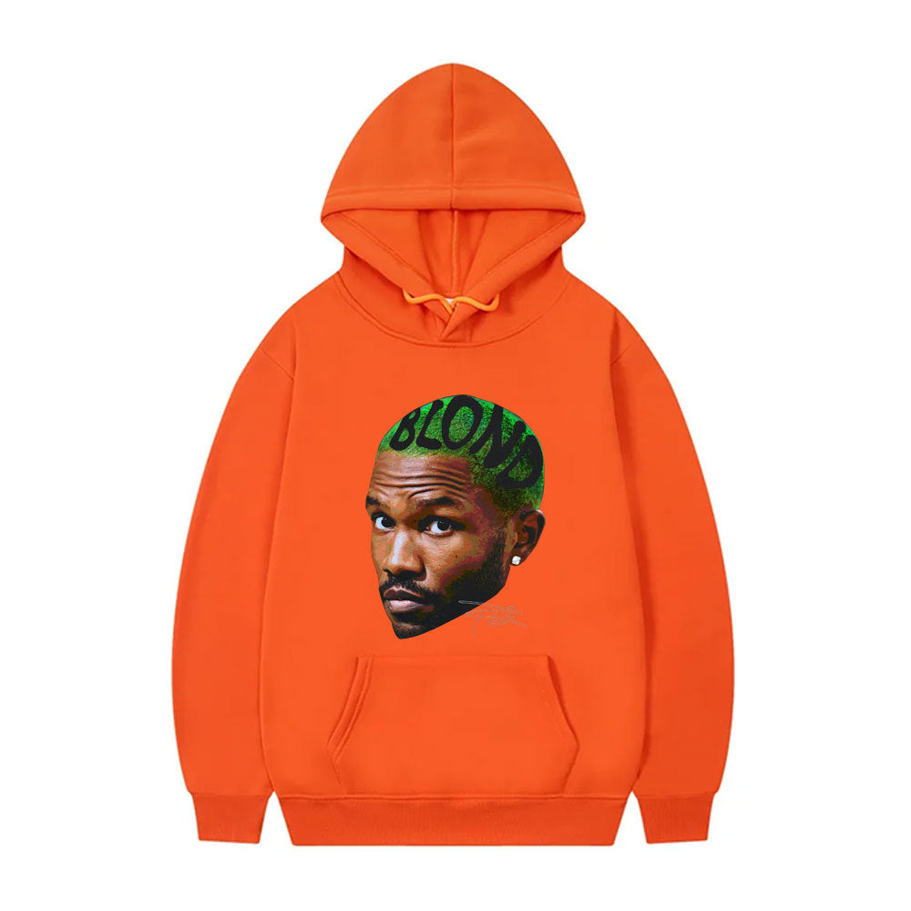 Rapper Frank Vintage Head Graphic Hoodie Men Women Ocean Hip