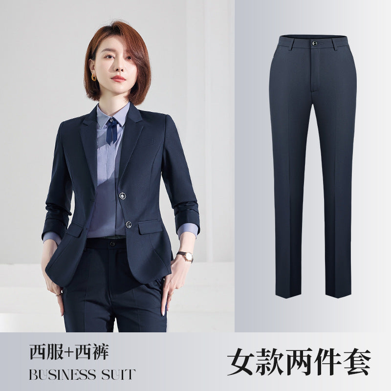 Men's Suit suit Men's Business Professional Dress Salesman Work Clothes Casual Suit Pants Men's and Women's