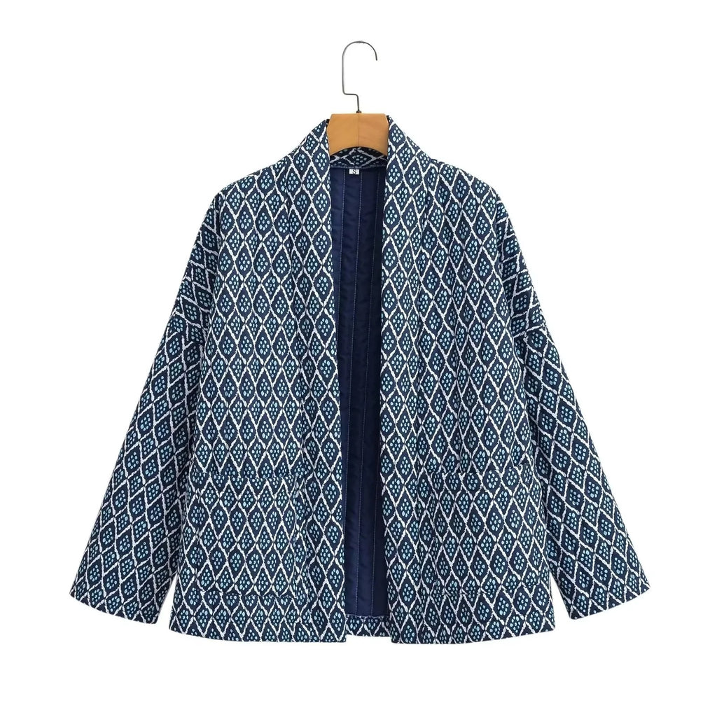 Cross-border European and American Women's Clothing AliExpress Explosions Ethnic Style Quilted Cotton Jacket